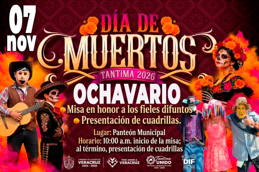 Cartel del Ochavario Tantima 2026