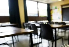 Salón de clases vacío