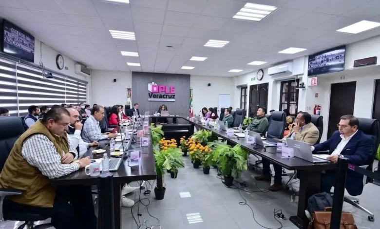 Sesión del OPLE Veracruz